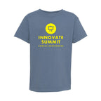 Comfort Colors Youth Garment-Dyed Heavyweight T-Shirt - Blue Jean - Front