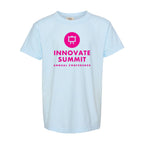 Comfort Colors Youth Garment-Dyed Heavyweight T-Shirt - Chambray - Front