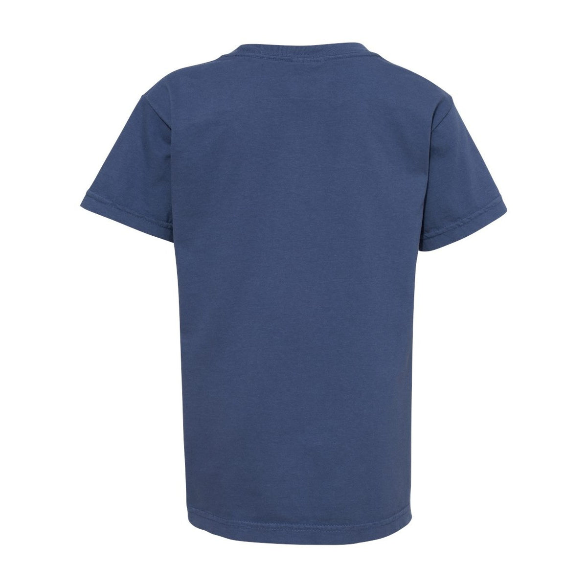 Comfort Colors Youth Garment-Dyed Heavyweight T-Shirt - China Blue - Back