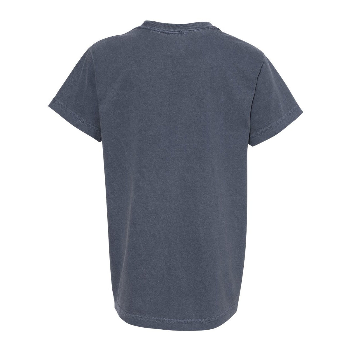 Comfort Colors Youth Garment-Dyed Heavyweight T-Shirt - Denim - Back