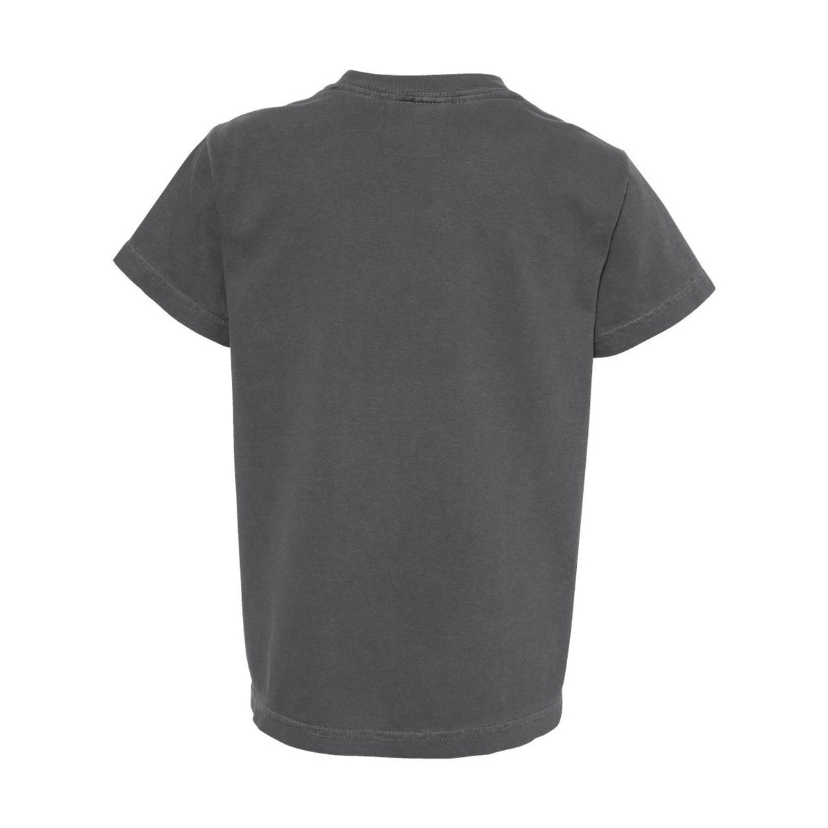 Comfort Colors Youth Garment-Dyed Heavyweight T-Shirt Full Color - Pepper - Back