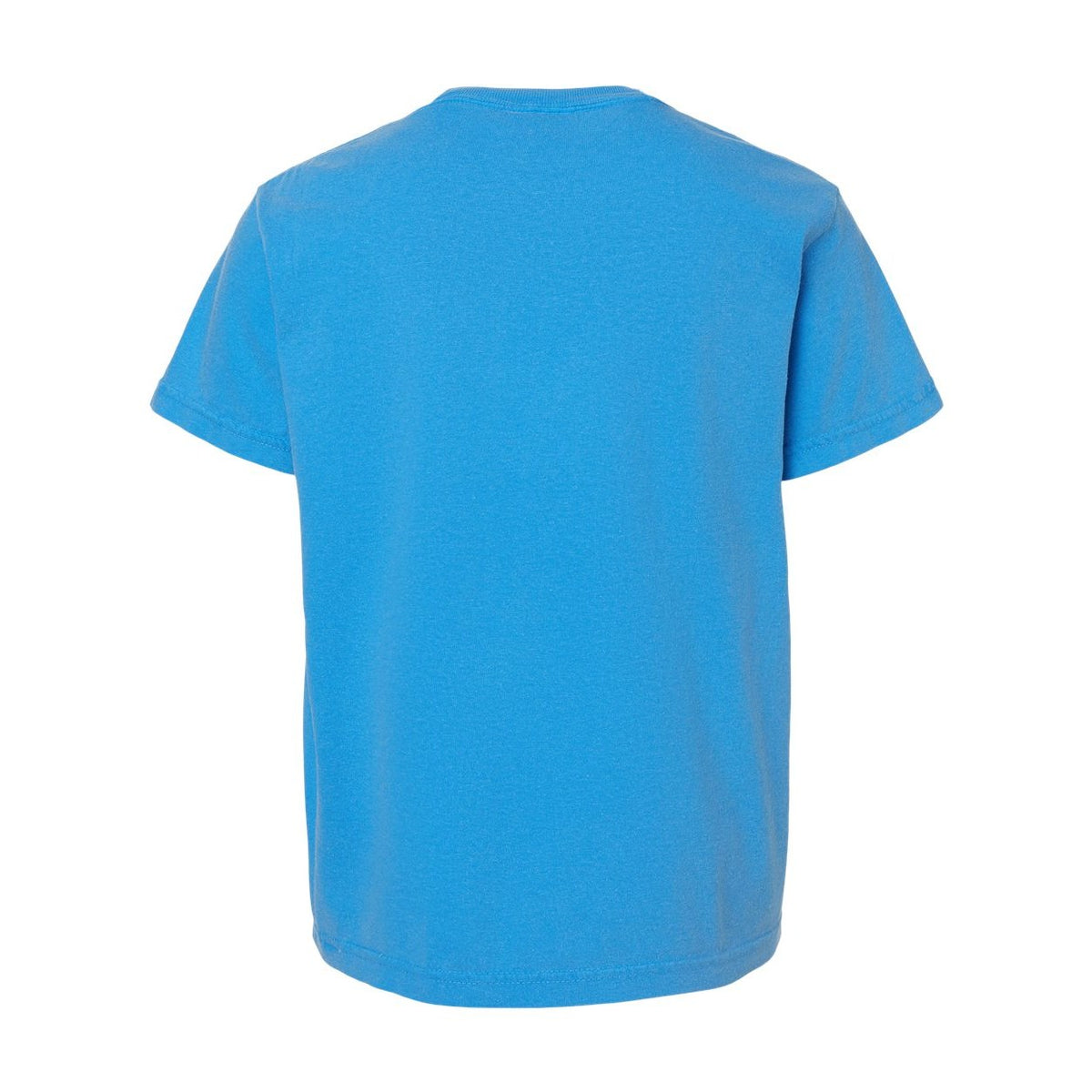 Comfort Colors Youth Garment-Dyed Heavyweight T-Shirt Full Color - Royal Caribe - Back