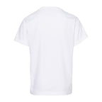 Comfort Colors Youth Garment-Dyed Heavyweight T-Shirt Full Color - White - Back
