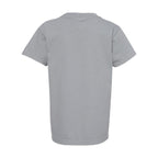 Comfort Colors Youth Garment-Dyed Heavyweight T-Shirt - Granite - Back