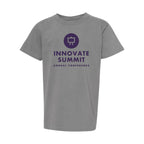 Comfort Colors Youth Garment-Dyed Heavyweight T-Shirt - Grey - Front