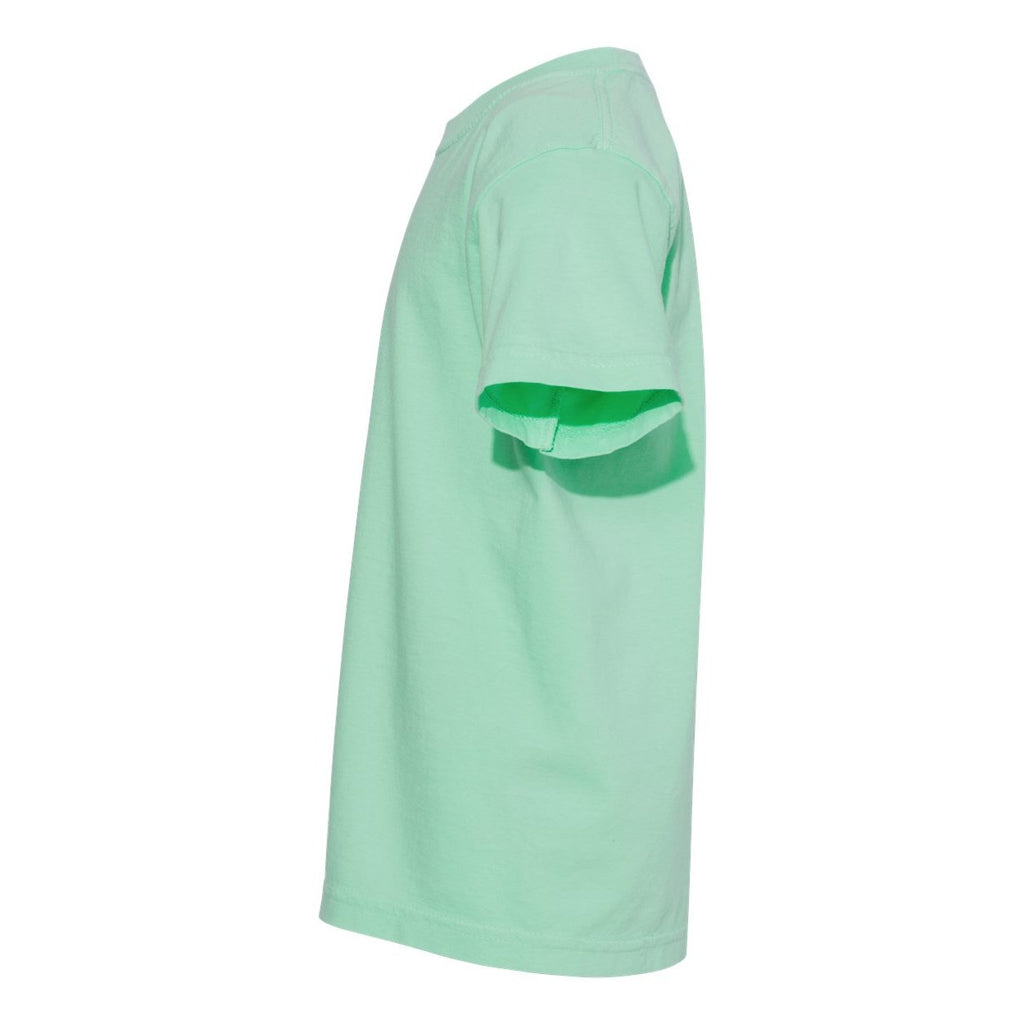 Comfort Colors Youth Garment-Dyed Heavyweight T-Shirt - Island Reef - Direct Side