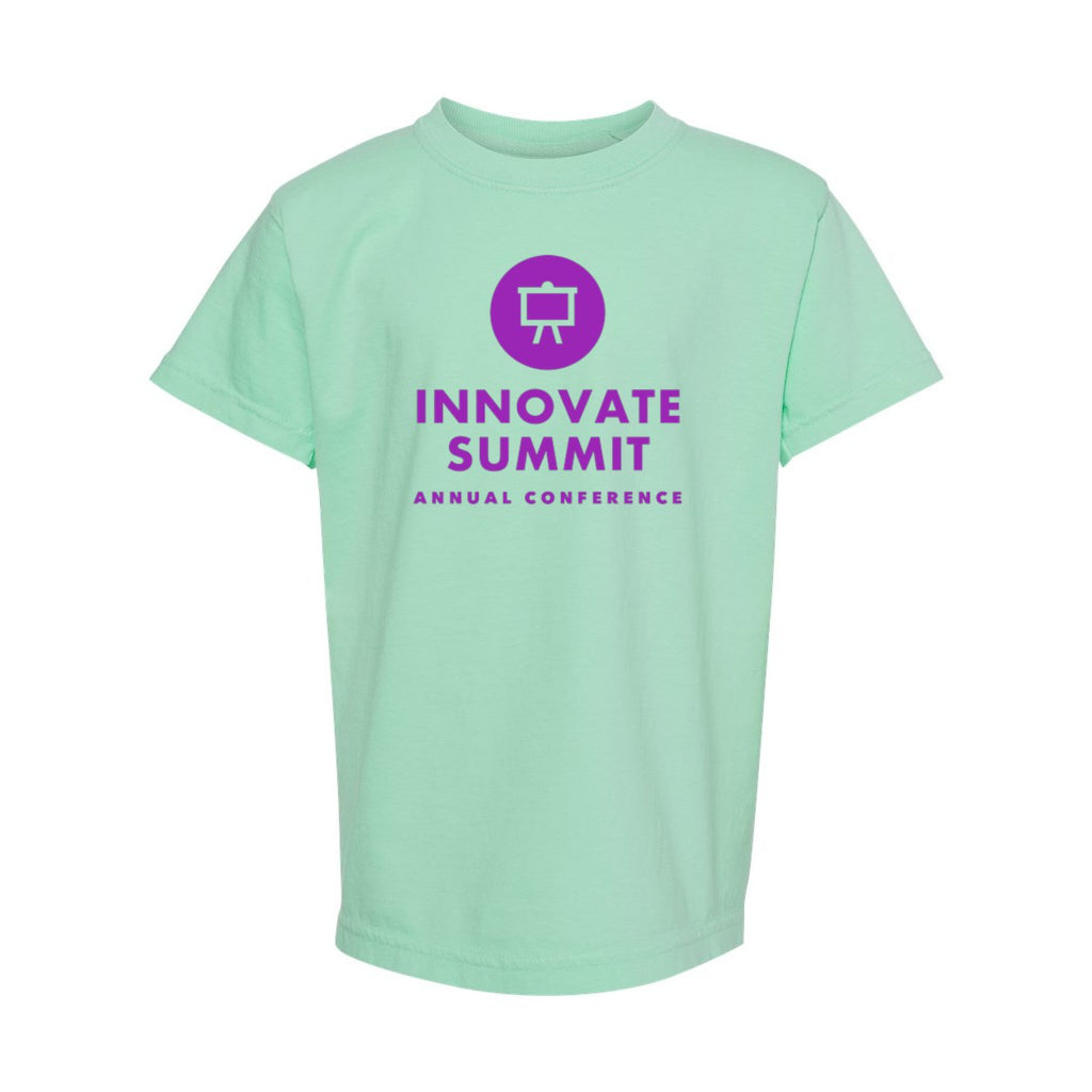 Comfort Colors Youth Garment-Dyed Heavyweight T-Shirt - Island Reef - Front