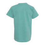 Comfort Colors Youth Garment-Dyed Heavyweight T-Shirt - Seafoam - Back
