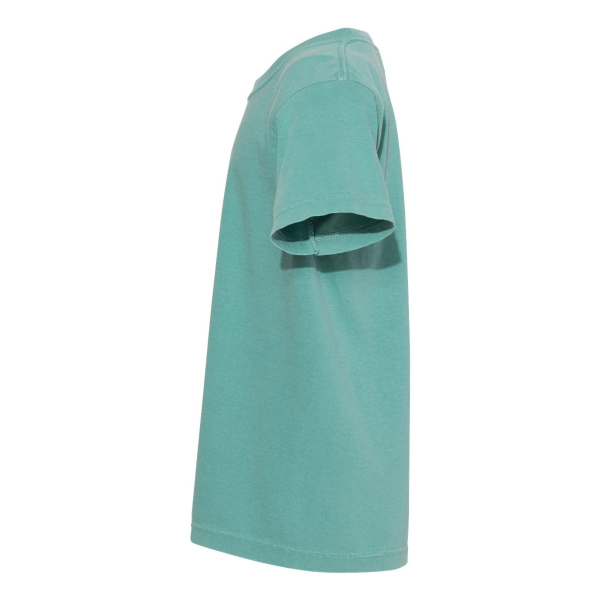 Comfort Colors Youth Garment-Dyed Heavyweight T-Shirt - Seafoam - Direct Side