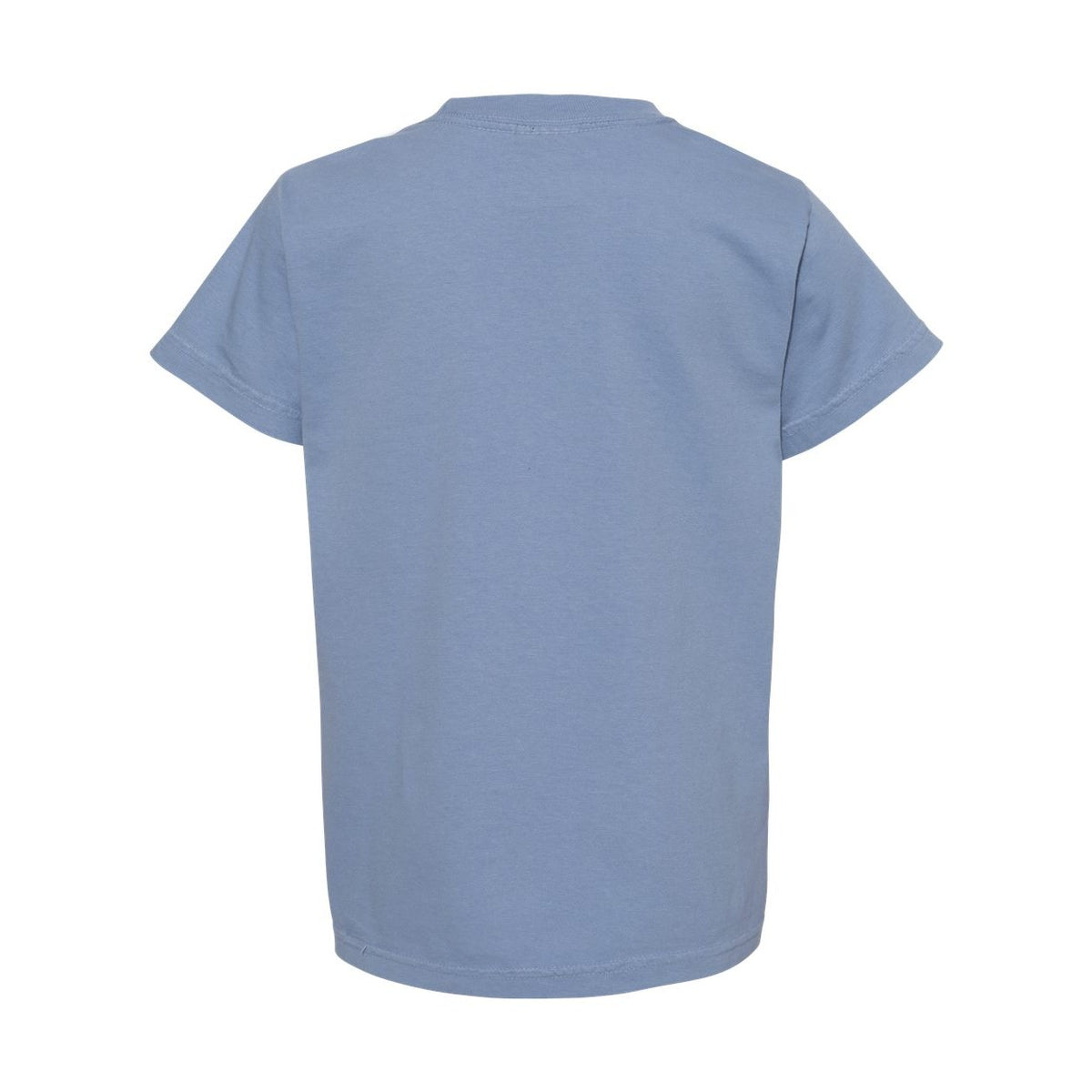 Comfort Colors Youth Garment-Dyed Heavyweight T-Shirt - Washed Denim - Back
