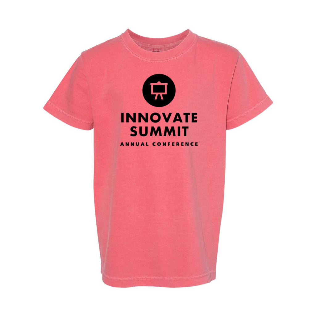 Comfort Colors Youth Garment-Dyed Heavyweight T-Shirt - Watermelon - Front