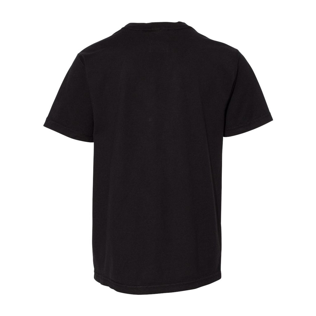 ComfortWash by Hanes Youth Garment-Dyed T-Shirt - Black - Back