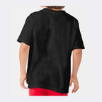 ComfortWash by Hanes Youth Garment-Dyed T-Shirt - Black - On Model Back