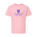 ComfortWash by Hanes Youth Garment-Dyed T-Shirt - Cotton Candy - Front