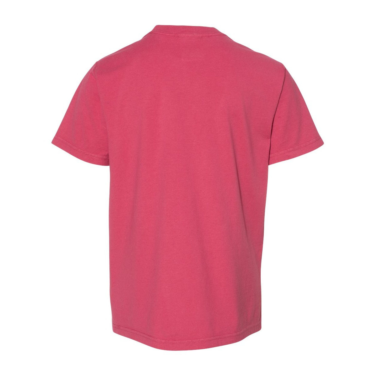ComfortWash by Hanes Youth Garment-Dyed T-Shirt - Crimson Fall - Back