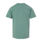 ComfortWash by Hanes Youth Garment-Dyed T-Shirt - Cypress Green - Back