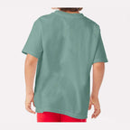 ComfortWash by Hanes Youth Garment-Dyed T-Shirt - Cypress Green - On Model Back