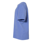 ComfortWash by Hanes Youth Garment-Dyed T-Shirt - Deep Forte Blue - Direct Side