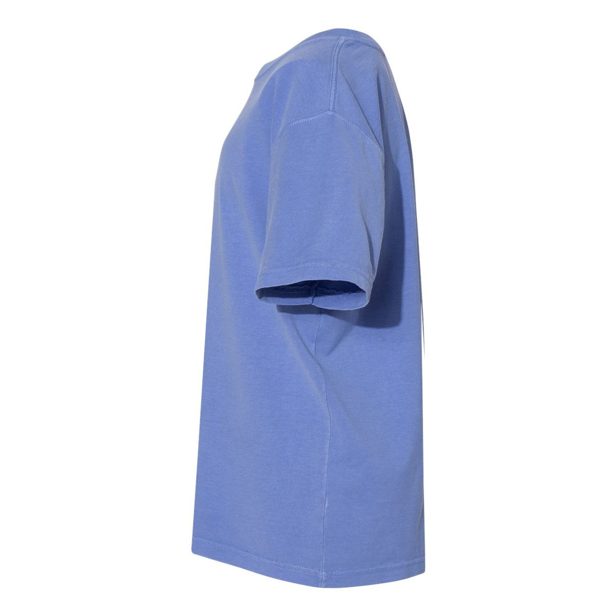 ComfortWash by Hanes Youth Garment-Dyed T-Shirt - Deep Forte Blue - Direct Side