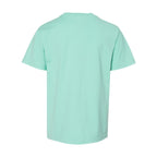 ComfortWash by Hanes Youth Garment-Dyed T-Shirt - Honeydew - Back