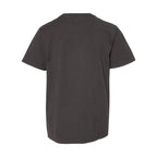 ComfortWash by Hanes Youth Garment-Dyed T-Shirt - New Railroad Grey - Back