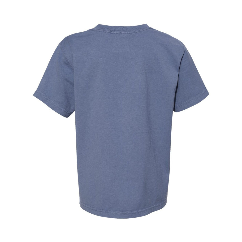 ComfortWash by Hanes Youth Garment-Dyed T-Shirt - Saltwater - Back