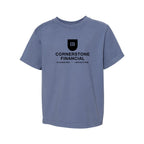 ComfortWash by Hanes Youth Garment-Dyed T-Shirt - Saltwater - Front