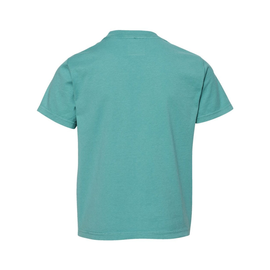 ComfortWash by Hanes Youth Garment-Dyed T-Shirt - Spanish Moss - Back