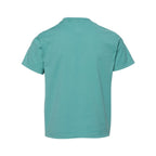 ComfortWash by Hanes Youth Garment-Dyed T-Shirt - Spanish Moss - Back