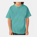 ComfortWash by Hanes Youth Garment-Dyed T-Shirt - Spanish Moss - On Model Front