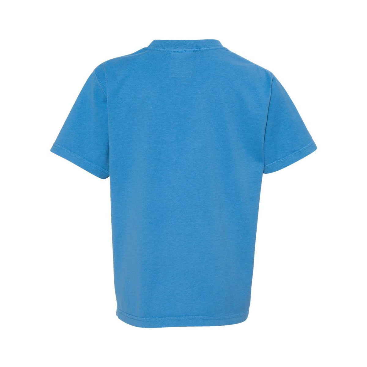 ComfortWash by Hanes Youth Garment-Dyed T-Shirt - Summer Sky Blue - Back