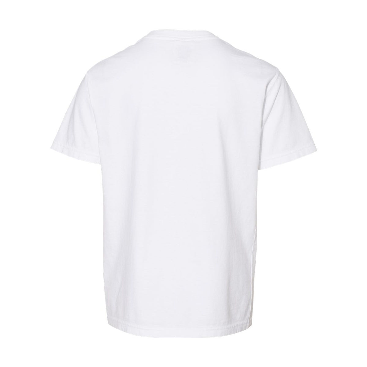 ComfortWash by Hanes Youth Garment-Dyed T-Shirt - White - Back