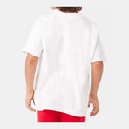 ComfortWash by Hanes Youth Garment-Dyed T-Shirt - White - On Model Back