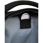Commander Recycled Laptop Backpack with AirTag Pocket, 16 Inch Embroidery - Charcoal - Detail