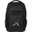 Commander Recycled Laptop Backpack with AirTag Pocket, 16 Inch Embroidery - Charcoal - Front