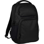 Commander Recycled Laptop Backpack with AirTag Pocket, 16 Inch Embroidery - Charcoal - Right Angle