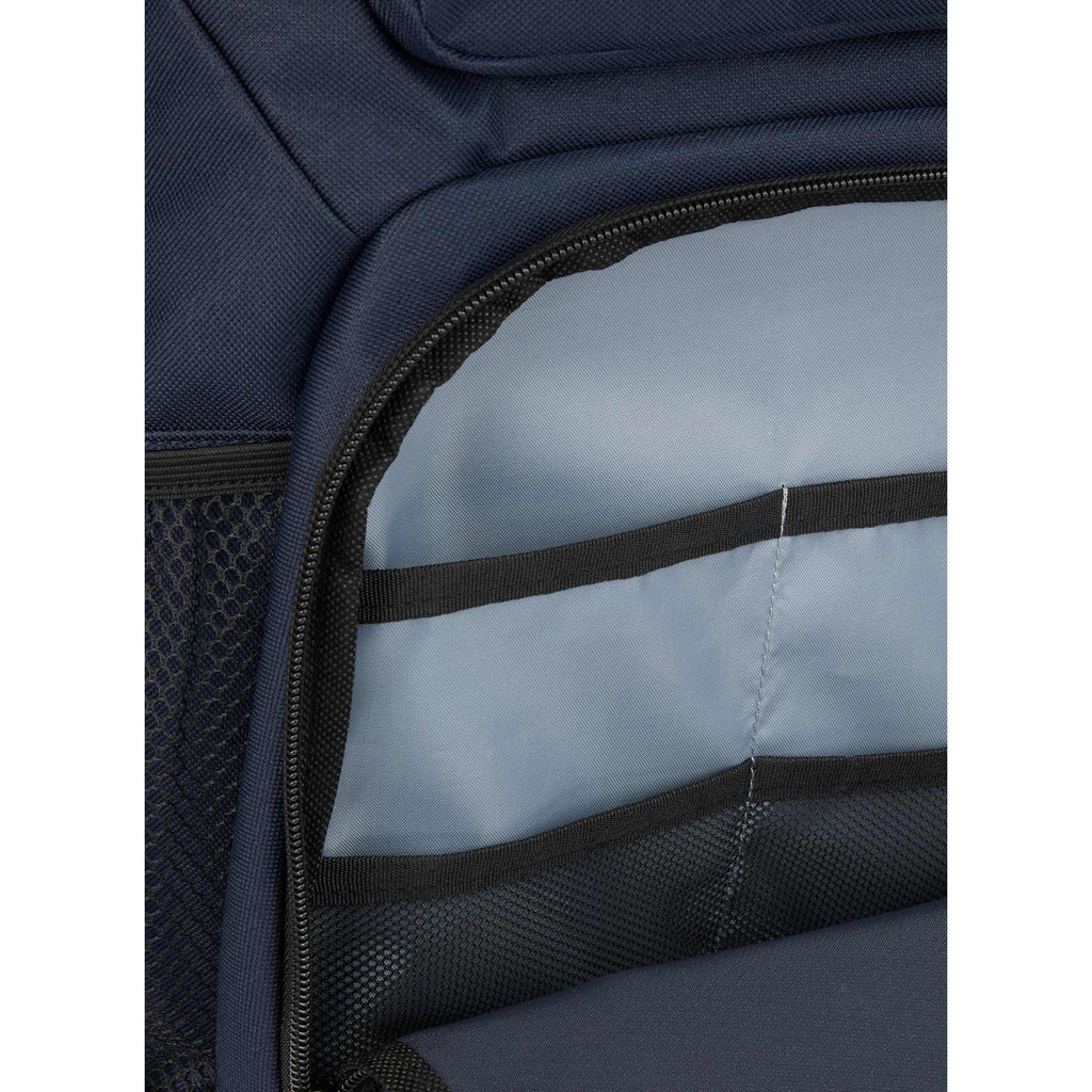 Commander Recycled Laptop Backpack with AirTag Pocket, 16 Inch - Navy - Detail 3