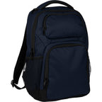 Commander Recycled Laptop Backpack with AirTag Pocket, 16 Inch - Navy - Right Angle
