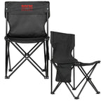 Compact Folding Chair with Carry Bag, 200 lb Capacity Full Color - Black - Default