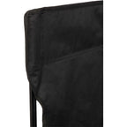 Compact Folding Chair with Carry Bag, 200 lb Capacity Full Color - Black - Detail