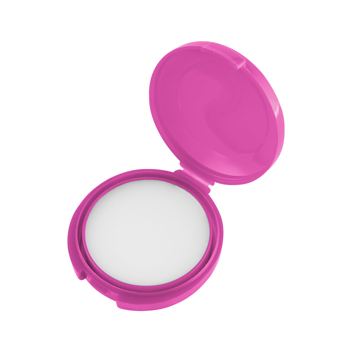 Compact Lip Moisturizer, Recycled - Fuchsia - Open