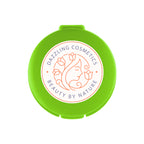 Compact Lip Moisturizer, Recycled - Lime Green - Full Color on a White Label