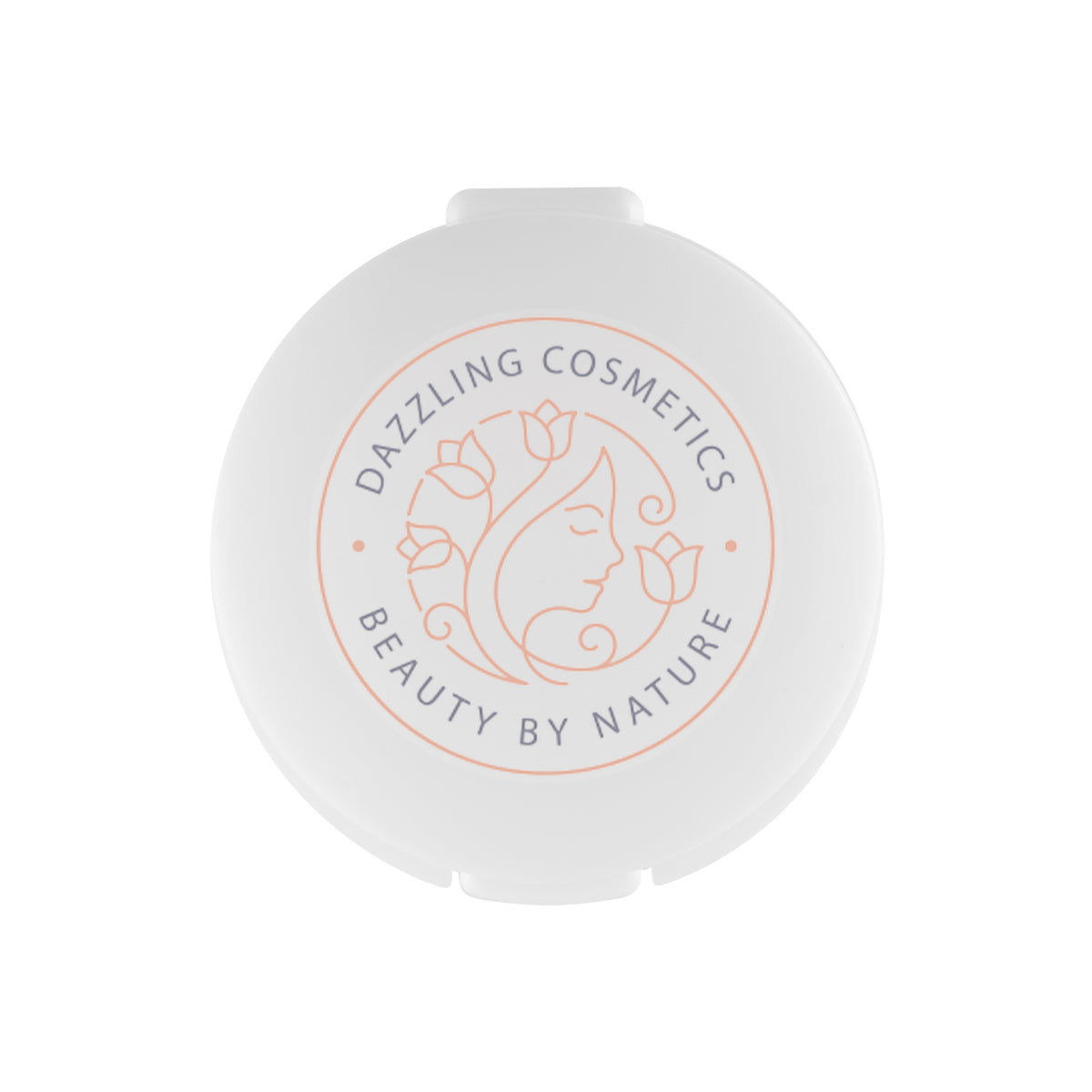 Compact Lip Moisturizer, Recycled - White - Full Color on a Clear Label