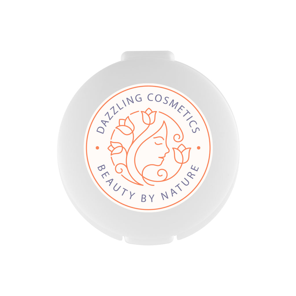 Compact Lip Moisturizer, Recycled - White - Full Color on a White Label