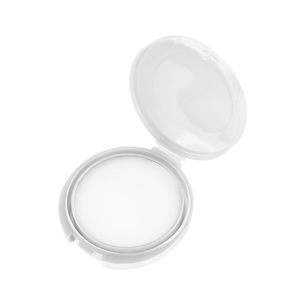 Compact Lip Moisturizer, Recycled - White - Open