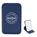 Compact Mirror in Leatherette - Silk Screen