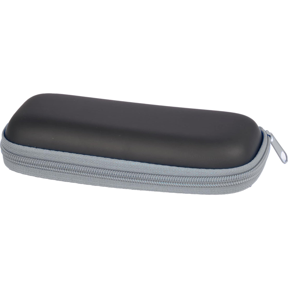 Compact Travel Umbrella with Zip Case, 37 Inch - Silver - Case