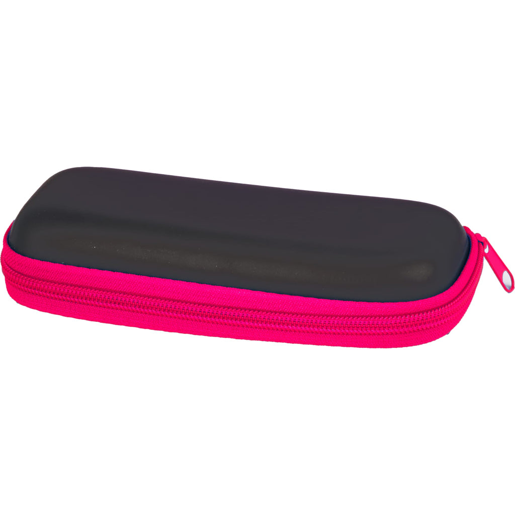 Compact Travel Umbrella with Zip Case, 37 Inch Transfer - Pink - Case