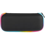 Compact Travel Umbrella with Zip Case, 37 Inch Transfer - Rainbow - Back