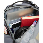 Compass Recycled Ripstop Backpack with AirTag Handle, 15 Inch Transfer - Gray - Detail 2